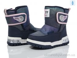 купить Ok Shoes T10845F d.blue оптом