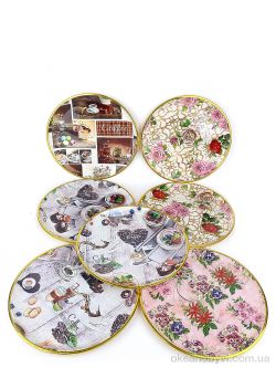 купить LOOK&BUY H00457 Піднос круглий з меламіну 28см оптом