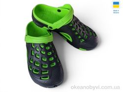 купить Rai shoes 308 чорно-зелений оптом