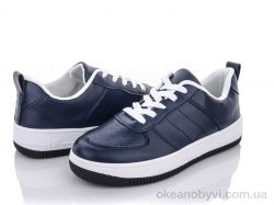 купить Ok Shoes 105 blue-white оптом