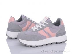 купить оптом Ok Shoes J6105-1 grey
