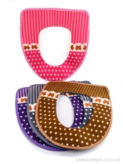 купить LOOK&BUY H00680 mix чохол на обідок унітазу, 37*43см,18*25см оптом