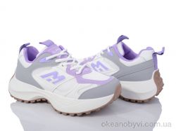 купить оптом Violeta 136-33 white-purple