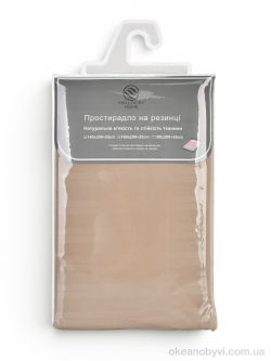 купить Obuvok 22129 (99203) beige Простирадло на резинці (180x200+25) оптом