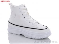 купить QQ shoes BK58 white оптом